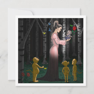 Goblin kärleks valentin kort