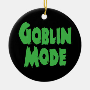 GOBLIN-LÄGE JULGRANSPRYDNAD KERAMIK