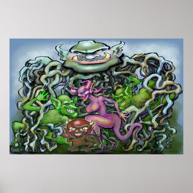 Goblin-läge Poster (Framsidan)