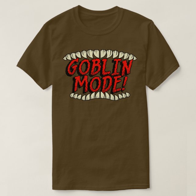GOBLIN-LÄGE T SHIRT (Design framsida)