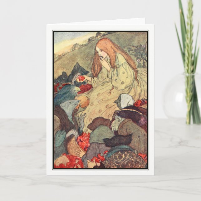 Goblin Market by Florence Harrison Kort (Framsida)