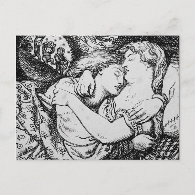 Goblin Market [Christina Rossetti] Vykort (Framsida)