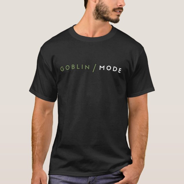 Goblin Mode Clean och Elak T Shirt (Framsida)