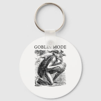 Goblin Mode Goblincore Vintage Estetik Rolig Avstä Nyckelring