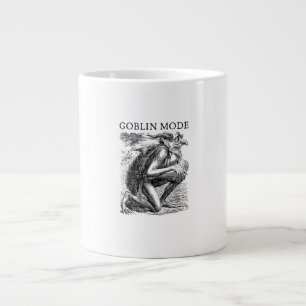 Goblin Mode Goblincore Vintage Estetik Roligt Av Jumbo Mugg