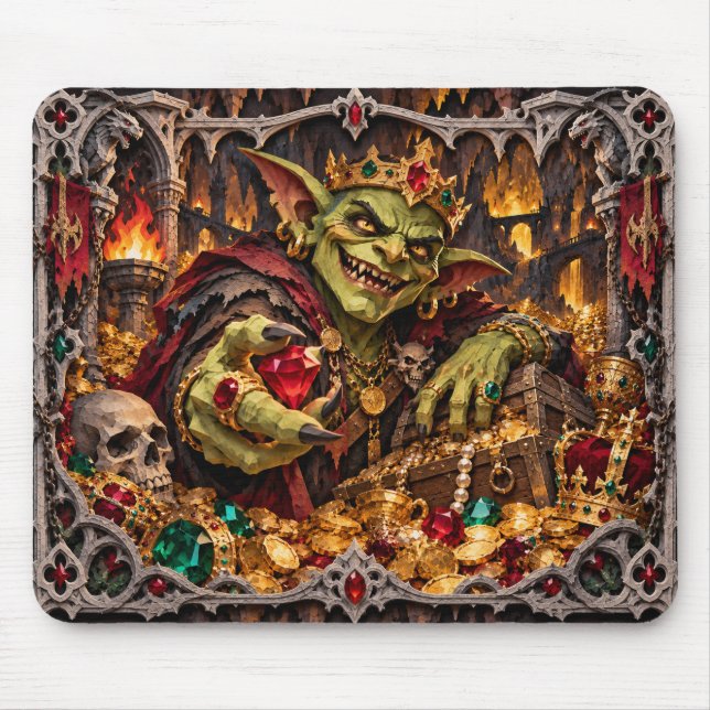 Goblin, Pappersklippt Monster Musmatta (Framsidan)
