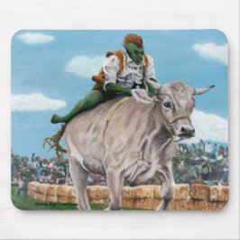Goblin Rider Ox Tävla Fantasy Art Mousepad Musmatta