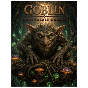 Goblin Rootwarren Hollow Dark Cinema Vykort