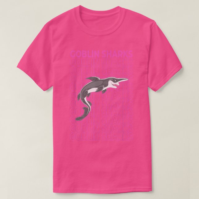 Goblin Sharks Pastel Aesthetic T Shirt (Design framsida)