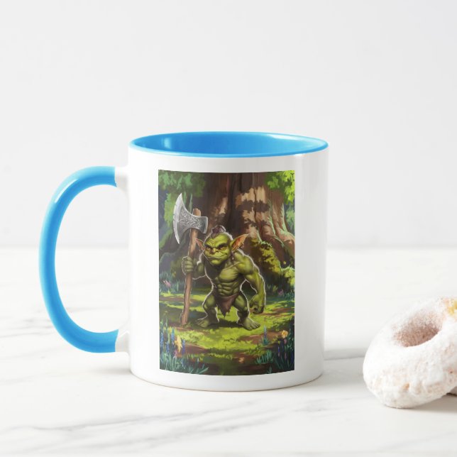 Goblin skogsvaktare. mugg (Med munk)