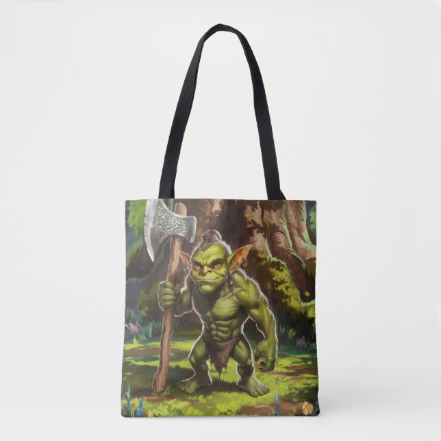 Goblin skogsvaktare. tygkasse (Framsida)