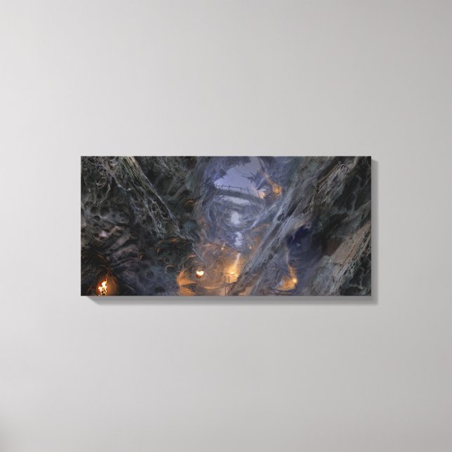 Goblin Town Concept - Bridges Canvastryck (Framsida)