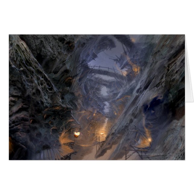 Goblin Town Concept - Bridges Hälsningskort (Framsidan Horizontal)