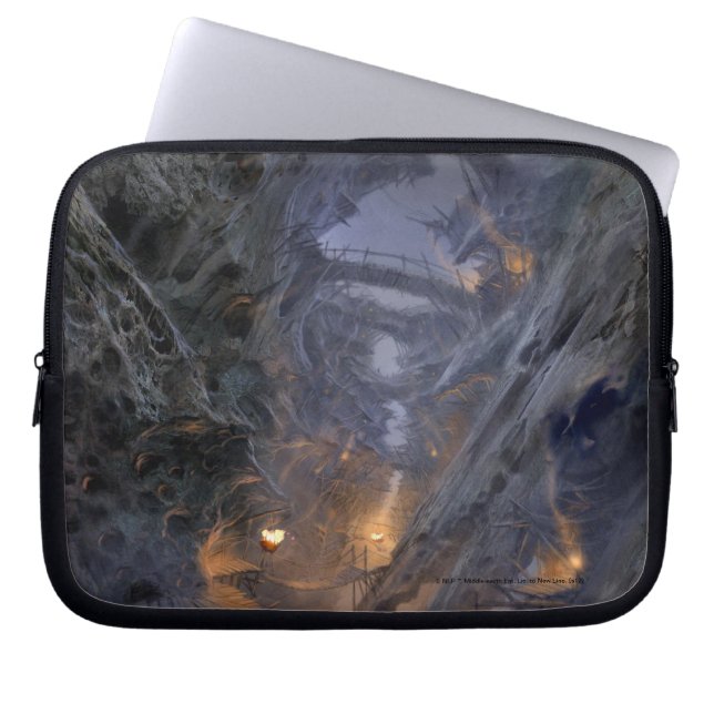 Goblin Town Concept - Bridges Laptop Sleeve (Framsidan)