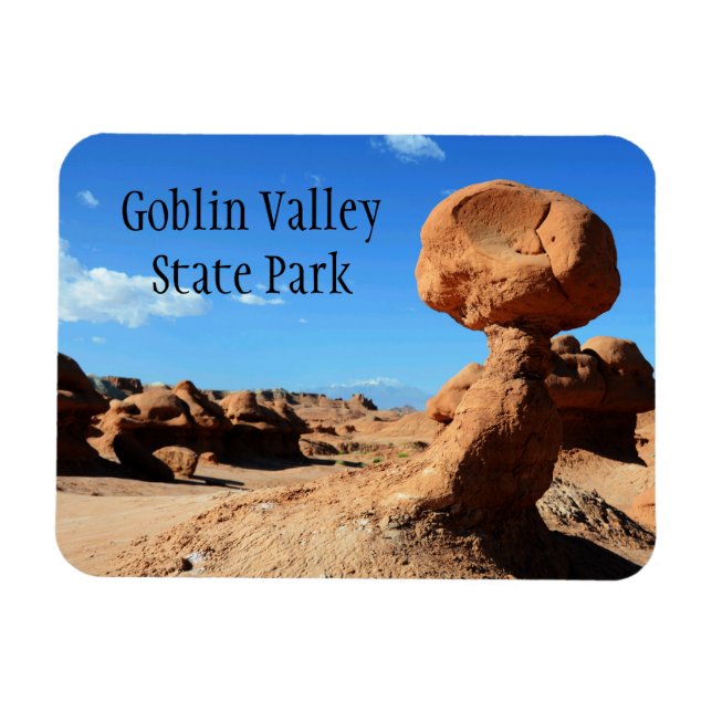 Goblin Valley State Park Magnet (Horisontell)