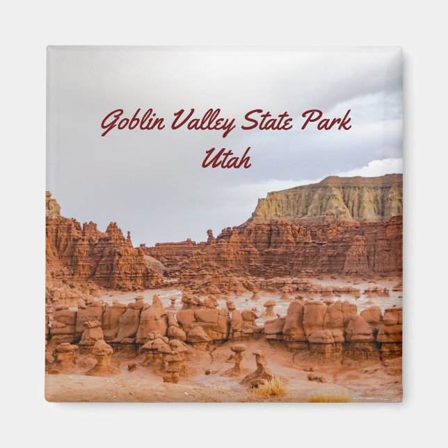 Goblin Valley State Park Utah Magnet (Framsidan)