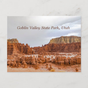 Goblin Valley State Park, Utah Postcard Vykort