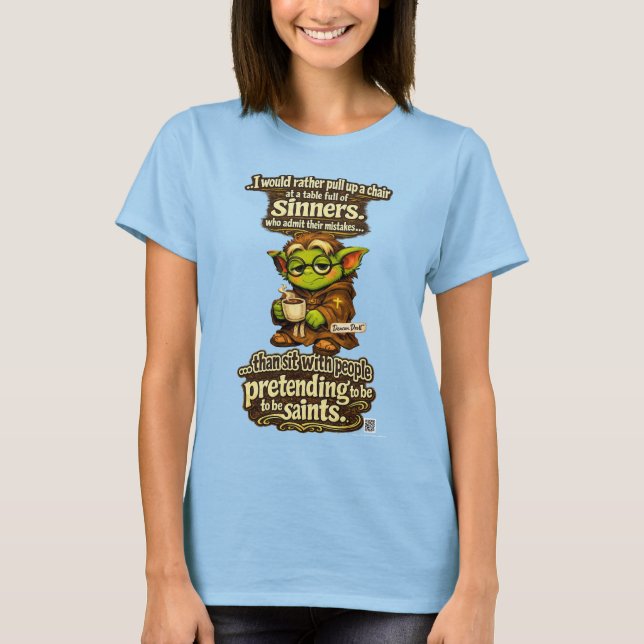 Goblinantics™, Deacon Droll™ — Syndarens Bord  T Shirt (Framsida)