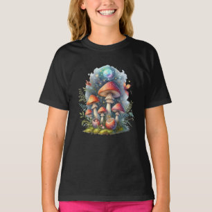 Goblincore Aesthetic and mörk Cottagecore Mushroom T Shirt