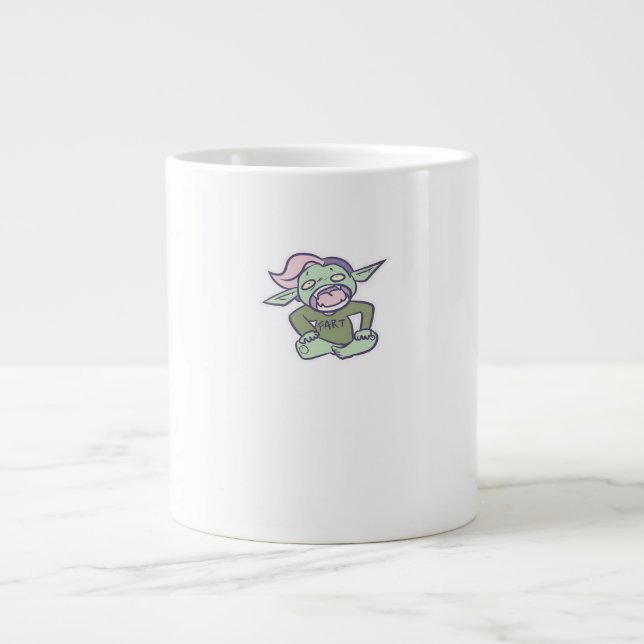 Goblincore Fart Goblin Classic Jumbo Mugg (Framsidan)