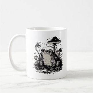 Goblincore Frog Minimal Classic Design Kaffemugg