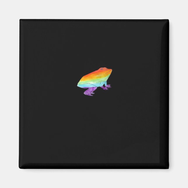 Goblincore Gay Frog Classic Style Magnet (Framsidan)