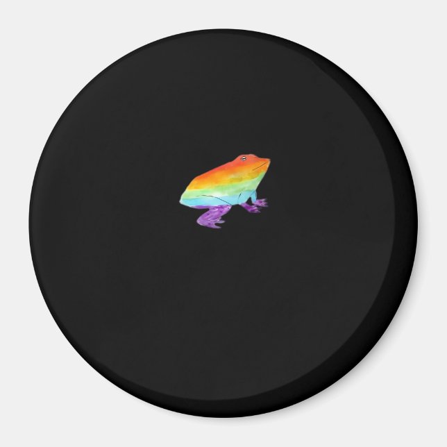 Goblincore Gay Frog Classic Style Magnet (Framsidan)