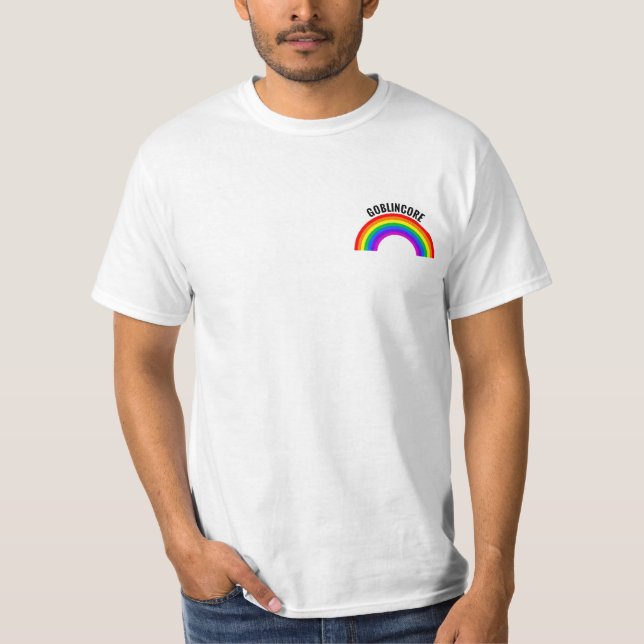 GOBLINCORE RAINBOW T-SHIRT (Framsida)
