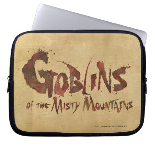 Gobliner från Misty Mountains Laptop Fodral