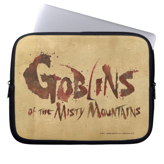 Gobliner från Misty Mountains Laptop Fodral (Framsidan)