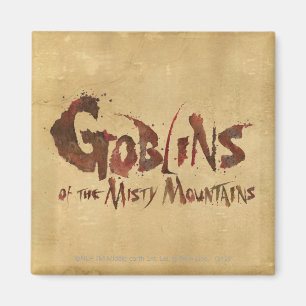 Gobliner från Misty Mountains Magnet