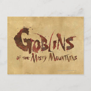 Gobliner från Misty Mountains Vykort