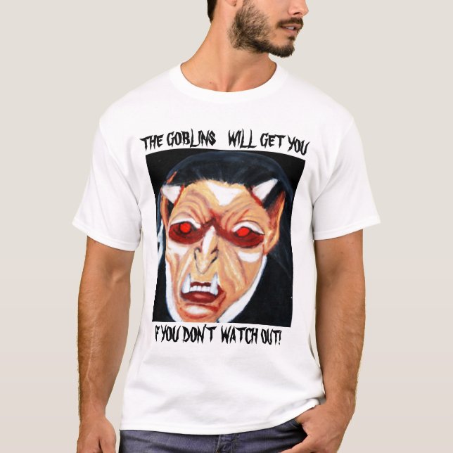 GOBLINS KOMMER ATT FÅ DIG VAMPIRE SHIRT T (Framsida)