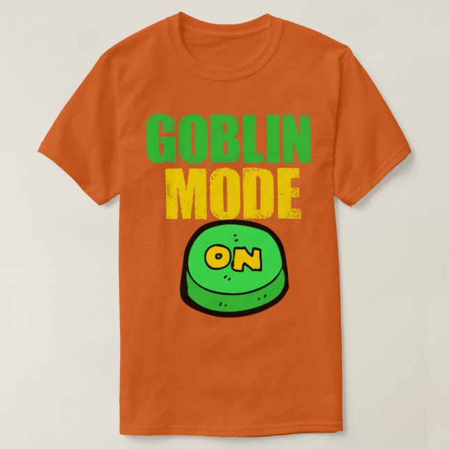 Goblixtläge på lat roligt t shirt (Design framsida)