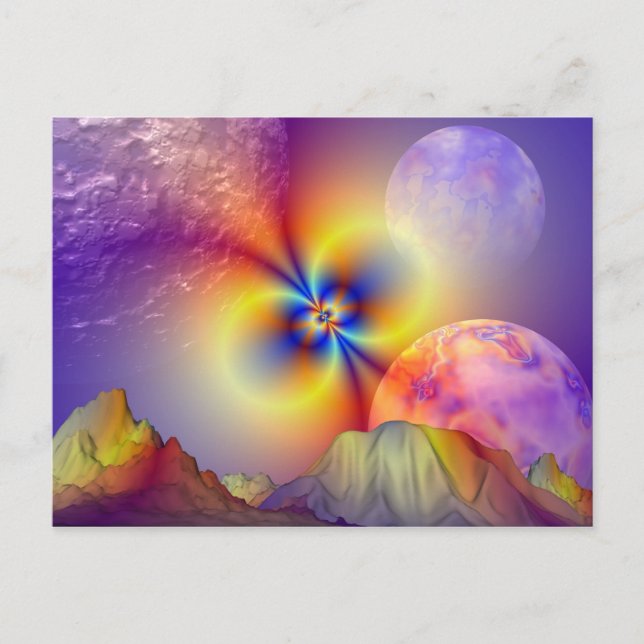 God afton Mystique1 Vykort (Framsida)