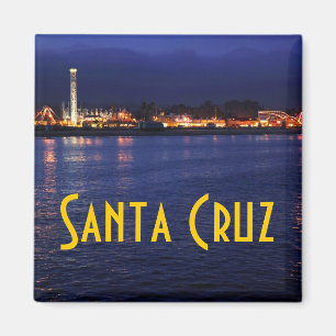 God afton på Santa Cruz Boardpromenad Magnet
