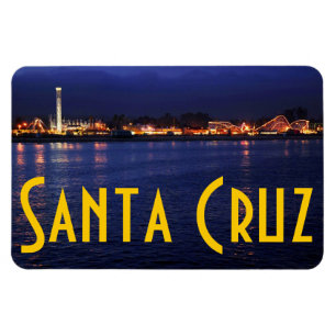 God afton på Santa Cruz Boardpromenad Magnet