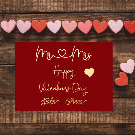 God Alla hjärtans dag herr & fru