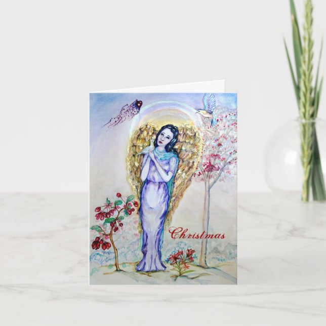 God Angel Kärlek Helgkort (Framsida)