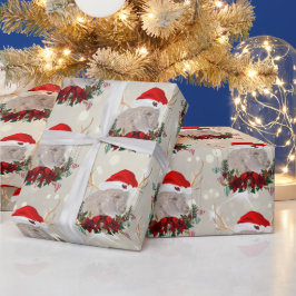 God Angora Kid Goat Poinsettia Wandeans Presentpapper