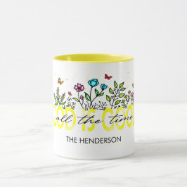 "GOD ÄR BRA HELA TIDEN" KRISTKVOT MUGG