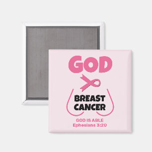 GOD ÄR STÖRRE ÄN BREAST CANCER Christian Magnet