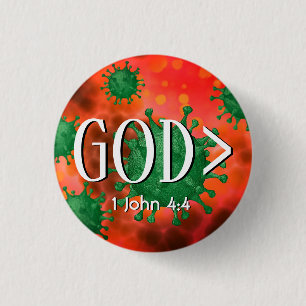 GOD ÄR UNDERBARARE > 1 John 4:4 Christian Knapp