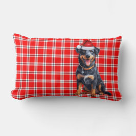 God Beauceron Hund Red Plade Helgdag Lumbarkudde