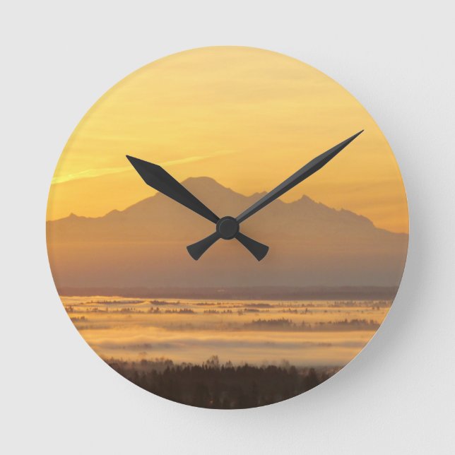 God bergsmagi. rund klocka (Framsida)