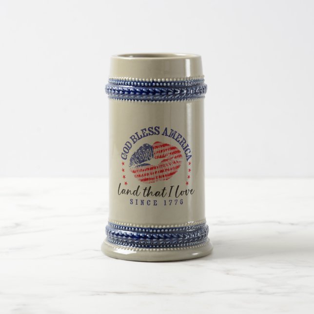 God Bless America - Beer Stein Sejdel (Center)