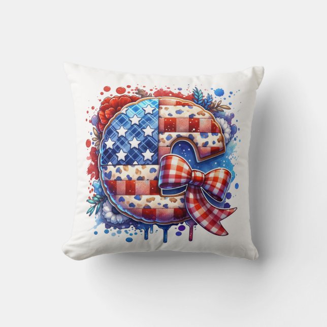 God Bless America Kudde (Framsida)