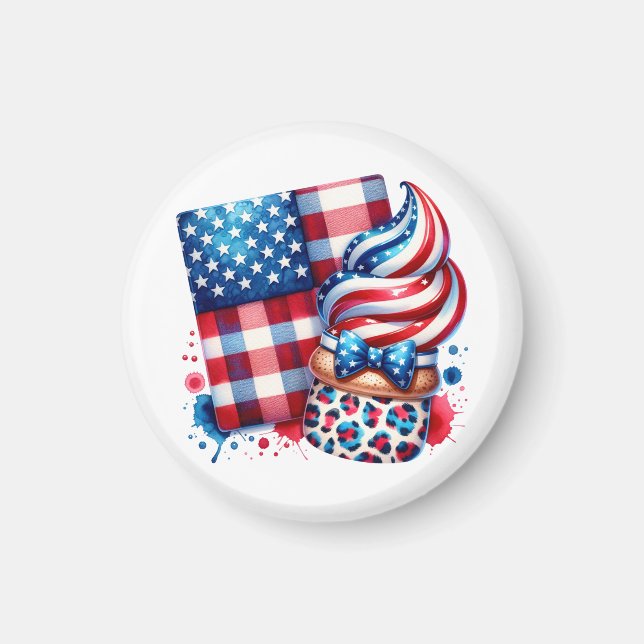 God Bless America Magnet (Framsidan)