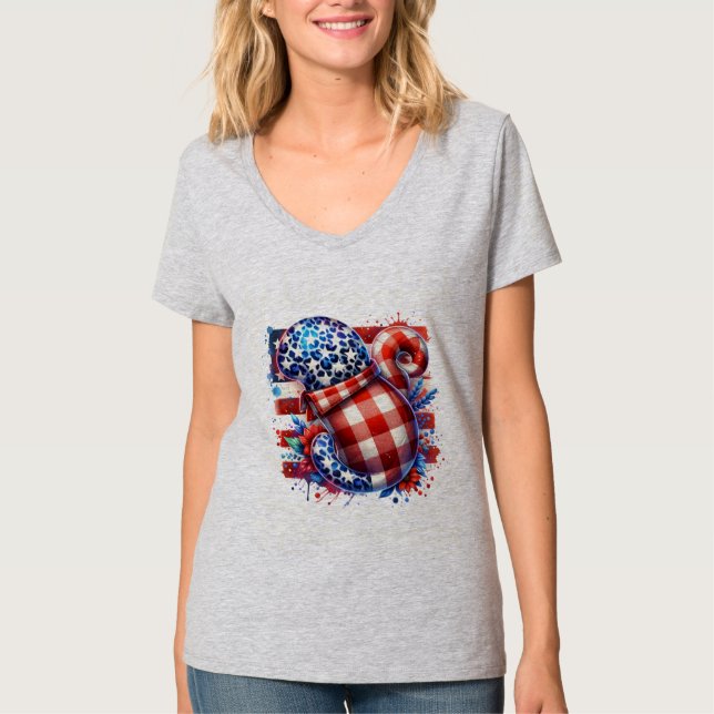 God Bless America T Shirt (Framsida)