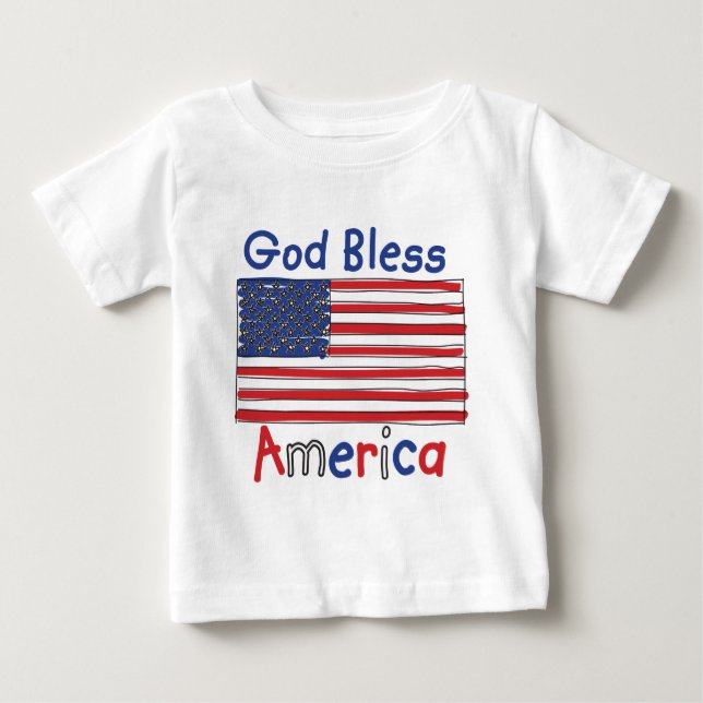 GOD-BLESS-KIDS-2 T SHIRT (Framsida)